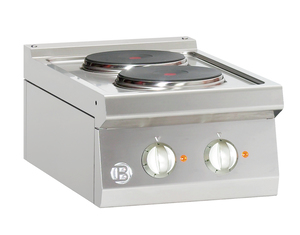 Electric stove 700, W400, 2PL, TU
