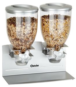 Cereal dispenser, double