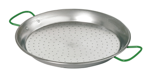 Paella pan 30cm, with grips