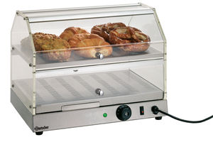 Heated display case, 2 levels